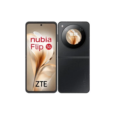 ZTE nubia Flip 8/256GB DualSIM kártyafüggetlen okostelefon - fekete (Android)