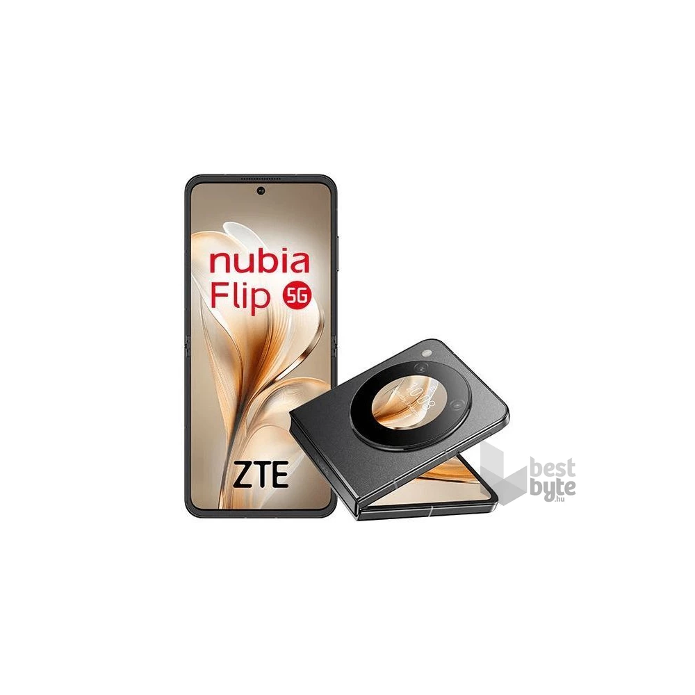 ZTE nubia Flip 8/256GB DualSIM kártyafüggetlen okostelefon - fekete (Android)
