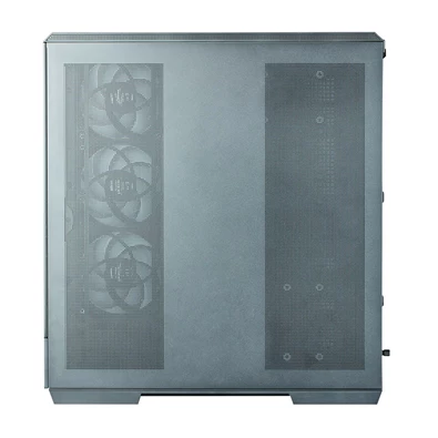 Zalman P50 DS Black fekete (táp nélküli) ablakos ATX ház
