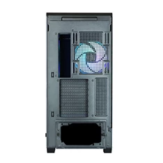 Zalman P50 DS Black fekete (táp nélküli) ablakos ATX ház