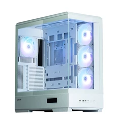 Zalman P50 DS White fehér (táp nélküli) ablakos ATX ház