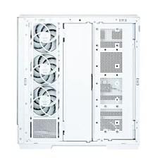 Zalman P50 DS White fehér (táp nélküli) ablakos ATX ház