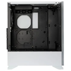 Zalman S5 fehér (táp nélküli) ablakos ATX ház