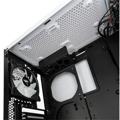 Zalman S5 fehér (táp nélküli) ablakos ATX ház