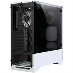 Zalman S5 fehér (táp nélküli) ablakos ATX ház