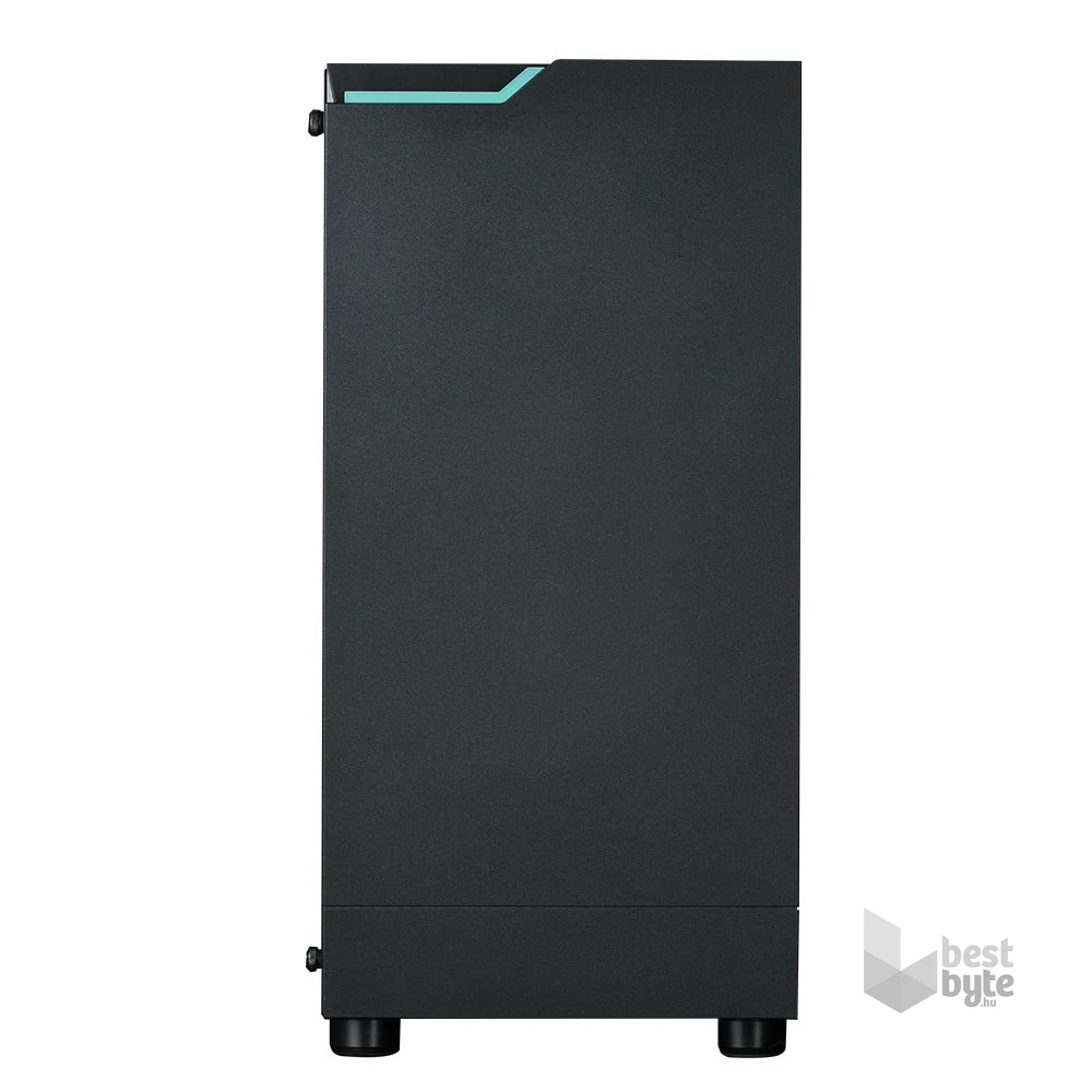 Zalman T4 PLUS Black fekete (táp nélküli) ablakos mATX ház