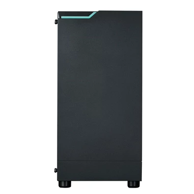 Zalman T4 PLUS Black fekete (táp nélküli) ablakos mATX ház