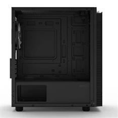 Zalman T4 PLUS Black fekete (táp nélküli) ablakos mATX ház