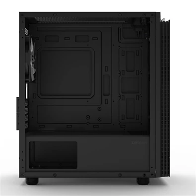 Zalman T4 PLUS Black fekete (táp nélküli) ablakos mATX ház