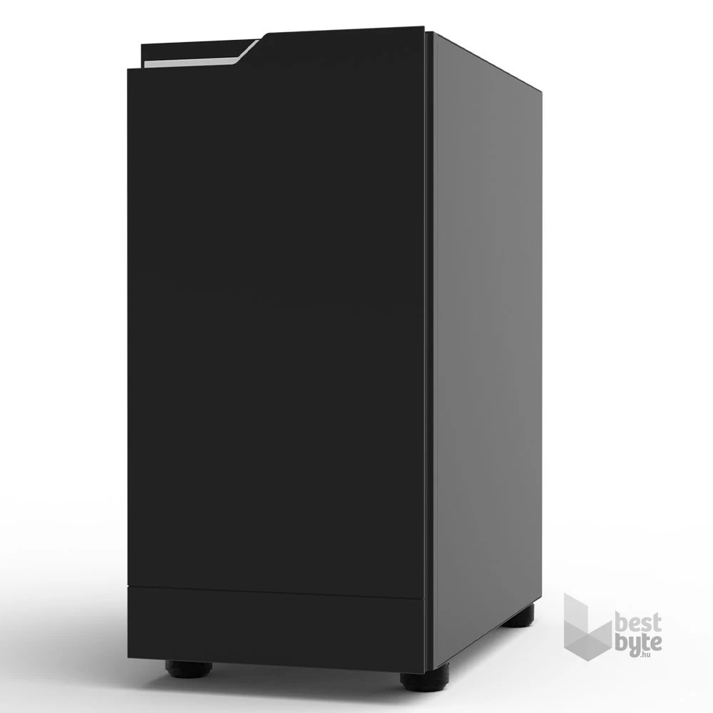 Zalman T4 PLUS Black fekete (táp nélküli) ablakos mATX ház