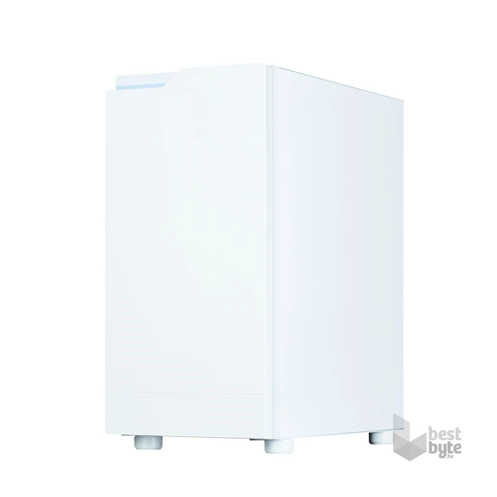 Zalman T4 PLUS White fehér (táp nélküli) ablakos mATX ház