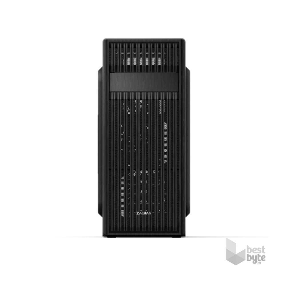 Zalman T6 fekete (táp nélküli) ATX ház