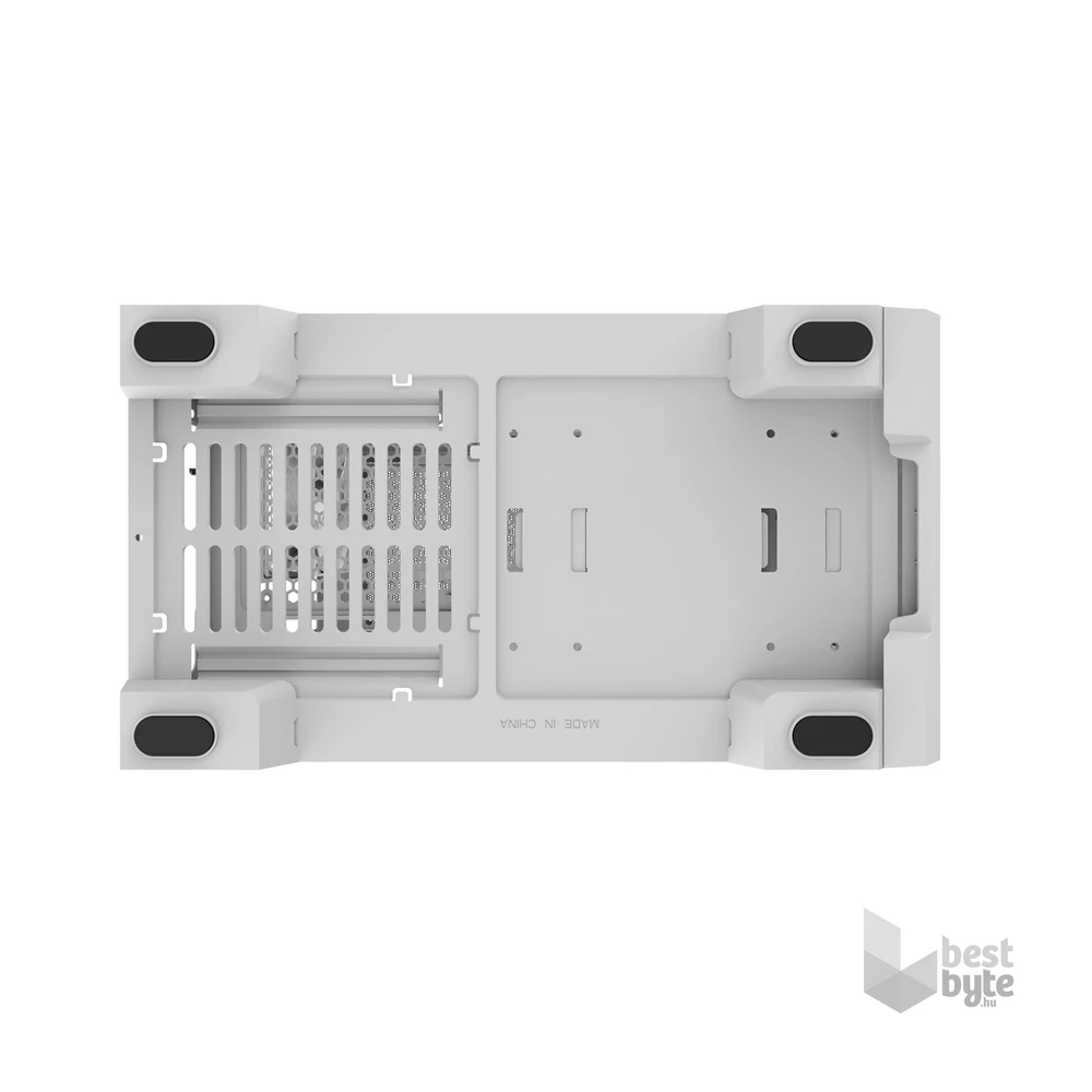 Zalman Z1 ICEBERG fehér (táp nélküli) ablakos mATX ház