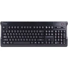 Zalman ZM-K600S Ultrapolling US USB/PS2 vezetékes fekete billentyűzet