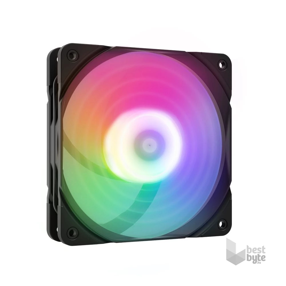 Zalman ZM-AF120R ARGB Black 120mm PWM fekete ventilátor