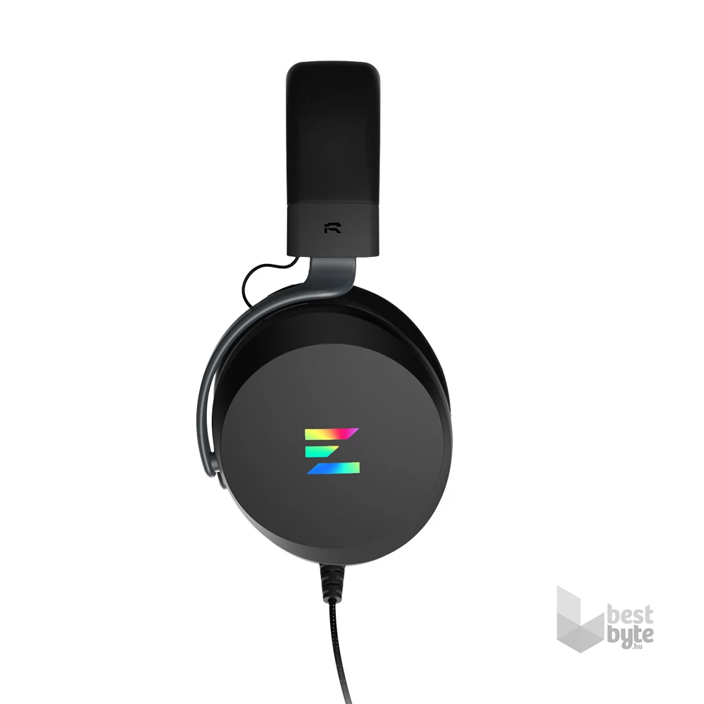Zalman ZM-HPS610 7.1 vezetékes fekete gamer headset