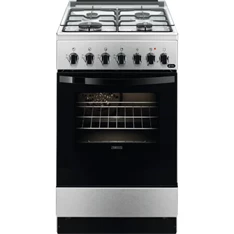 Zanussi ZCK552J1XA inox kombinált tűzhely (Újszerű)