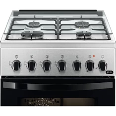 Zanussi ZCK552J1XA inox kombinált tűzhely (Újszerű)