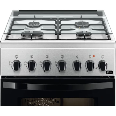 Zanussi ZCK552J1XA inox kombinált tűzhely (Újszerű)