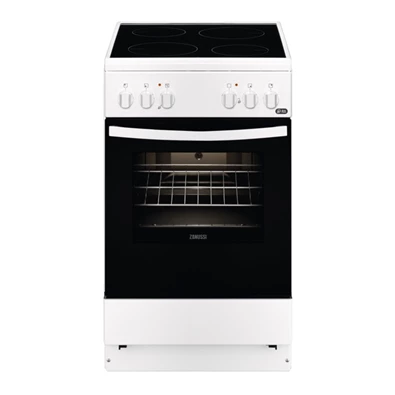 Zanussi ZCV540G1WA fehér kerámialapos tűzhely
