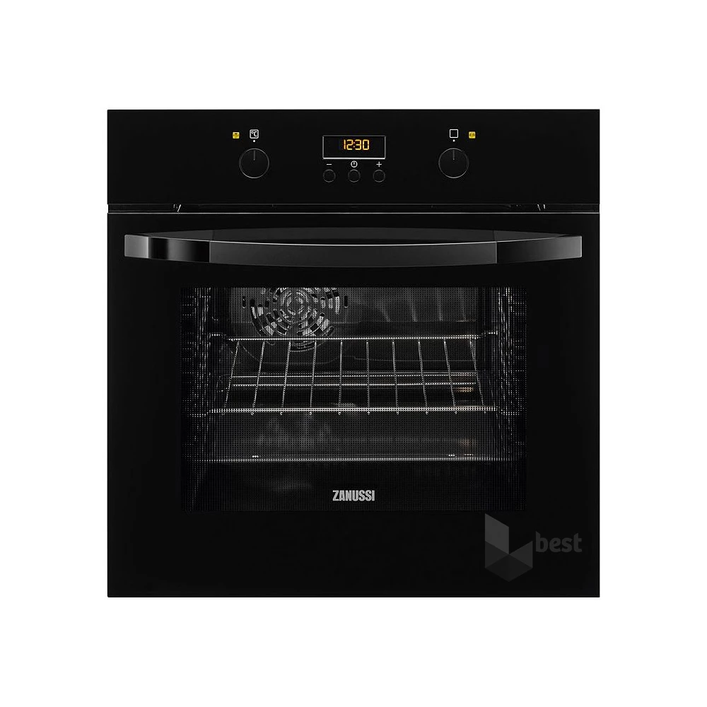 Zanussi ZOHEE2K2 fekete, beépíthető, sütőtér: 65L, grill, sütő