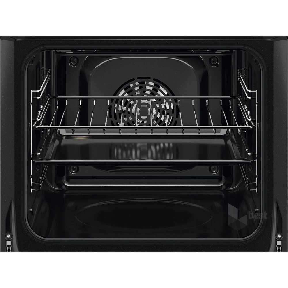 Zanussi ZOHEE2K2 fekete, beépíthető, sütőtér: 65L, grill, sütő