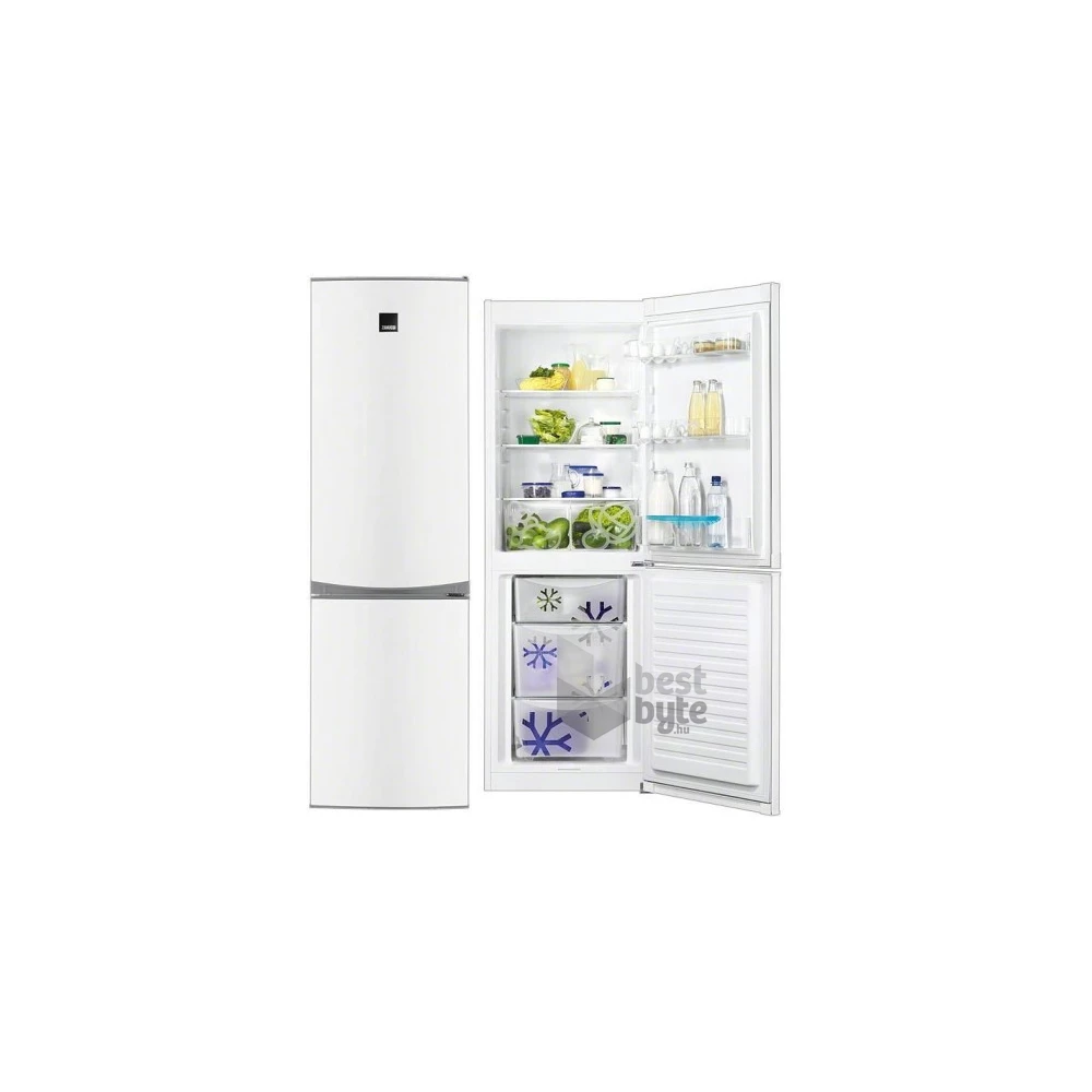 Zanussi ZRB33100WA alulfagyasztós hűtő