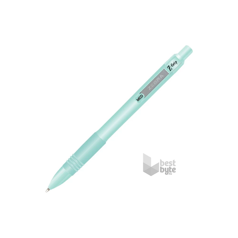 Zebra Z-Grip Pastel pasztell zöld golyóstoll kék tintával
