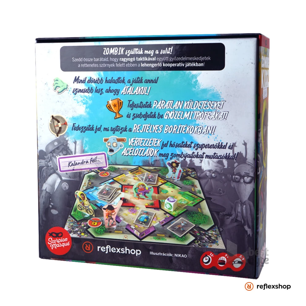 Zombie Kidz: Evolúció társasjáték