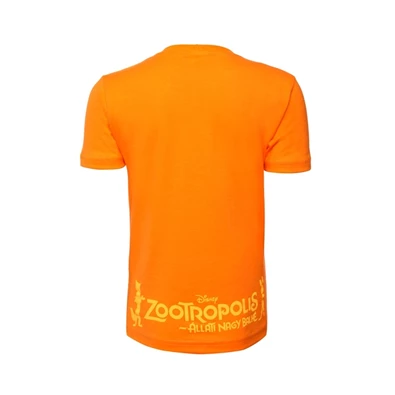 Zootropolis gyerek, fiú rövid újjú póló narancssárga minta 4. (104-110)