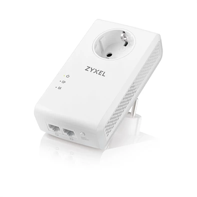 ZyXEL PLA5456 AV2000 MIMO Pass-Thru Powerline Gigabit Ethernet Adapter Kit