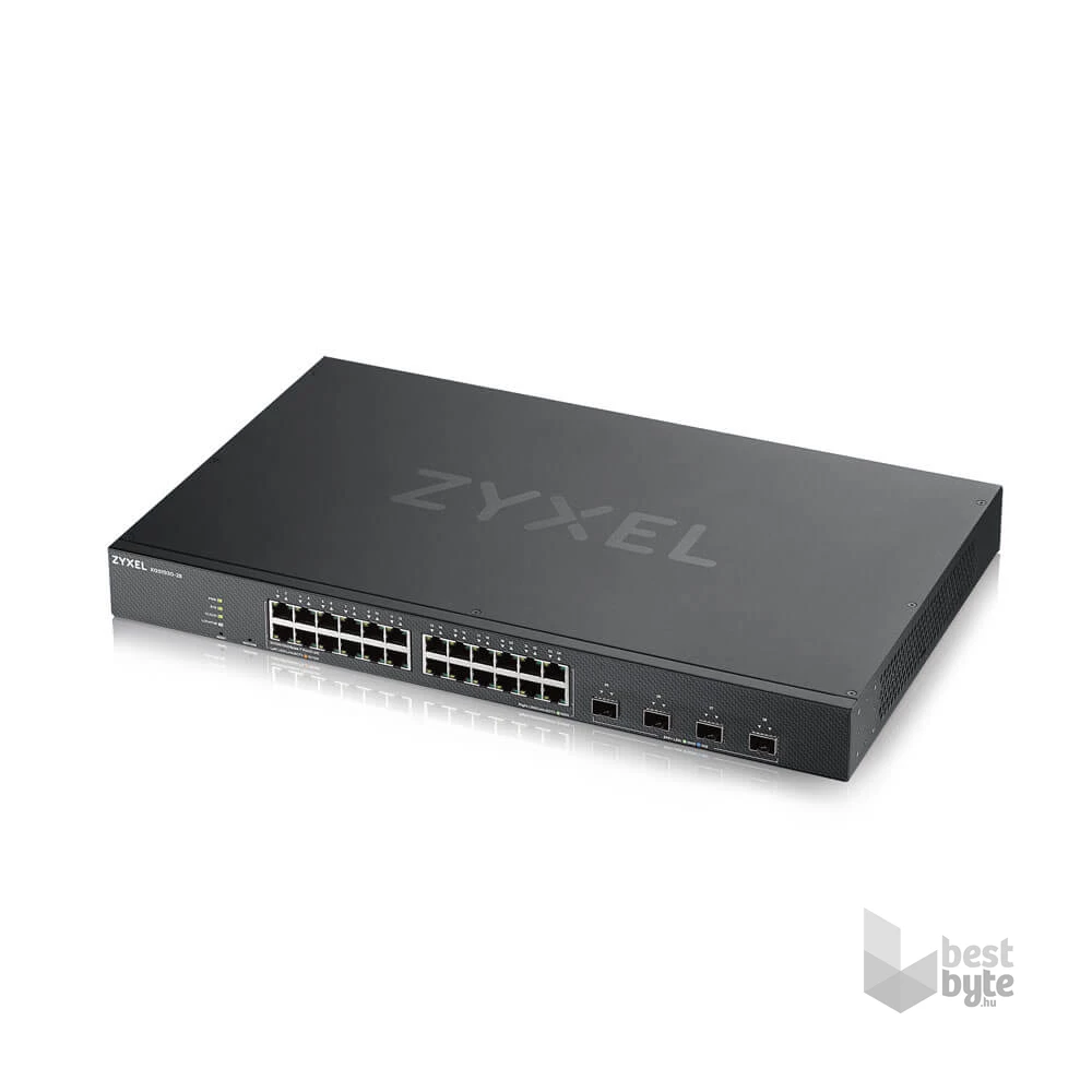 ZyXEL XGS1930-28 24port GbE LAN 4port 10GbE SFP+ L2+ menedzselhető switch