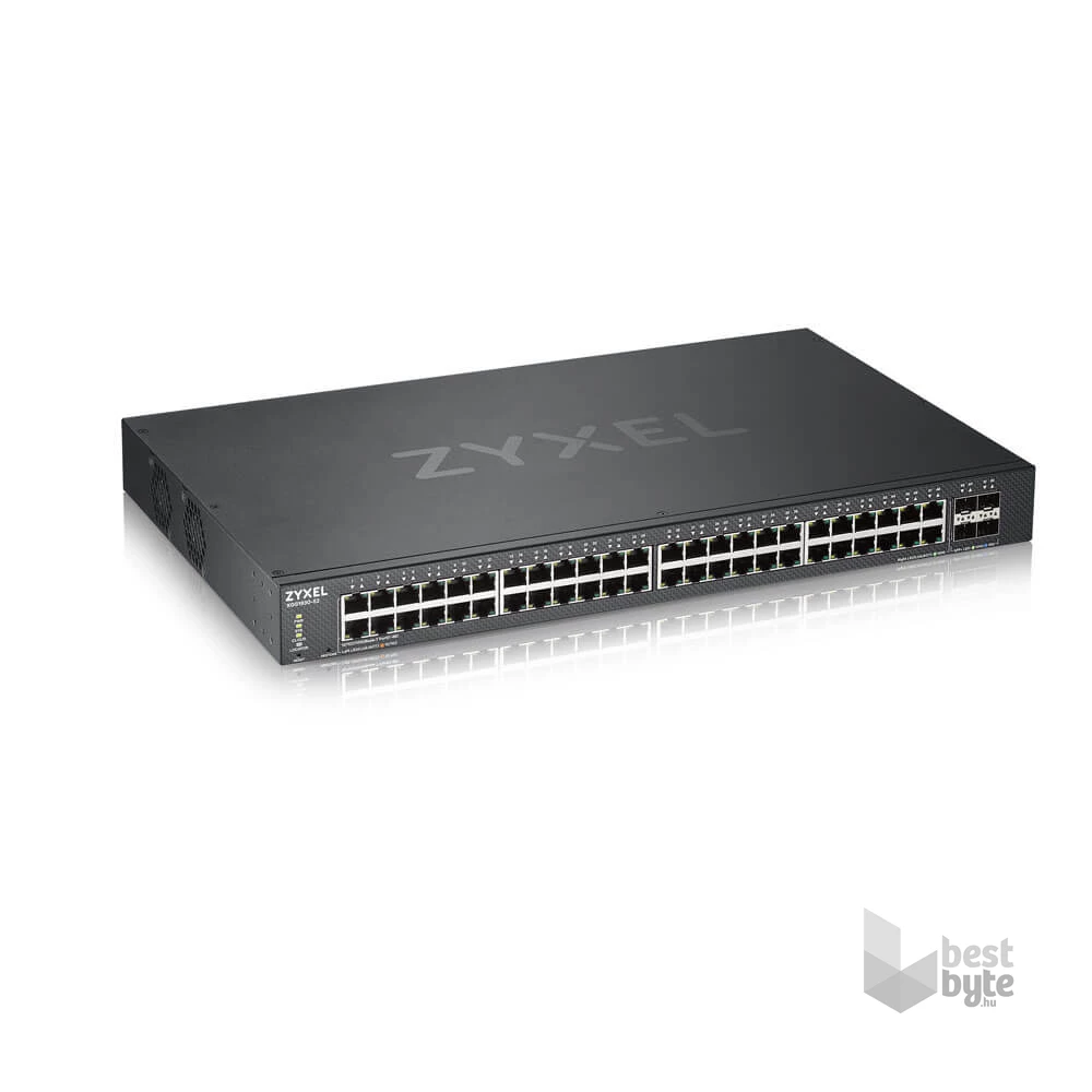 ZyXEL XGS1930-52 48port GbE LAN 4port 10GbE SFP+ L2+ menedzselhető switch
