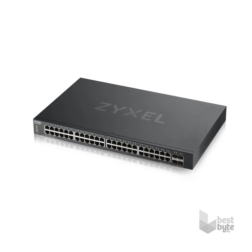 ZyXEL XGS1930-52 48port GbE LAN 4port 10GbE SFP+ L2+ menedzselhető switch
