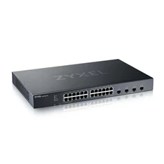 ZyXEL XGS1935-28 24port GbE LAN 4port 10GbE SFP+ Lite-L3 smart menedzselhető switch