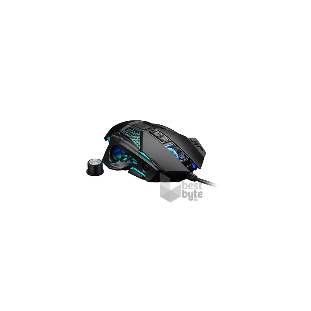 gWings GW9X5M optikai USB gaming egér fekete