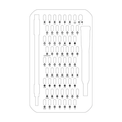iFixit Mako Precision 64 bitfejes csavarhúzó szett