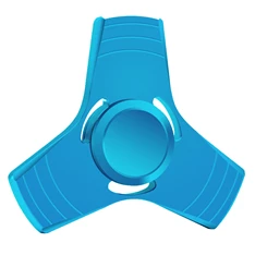 iTotal CM3113A Fidget Spinner kék fém pörgettyű