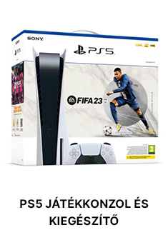 PS5 játékkonzol és kiegészítő