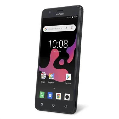 myPhone FUN 8 1/16GB DualSIM kártyafüggetlen okostelefon - fekete (Android)