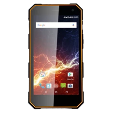 HAMMER ENERGY 2 3/32GB DualSIM kártyafüggetlen okostelefon - fekete/narancs (Android)