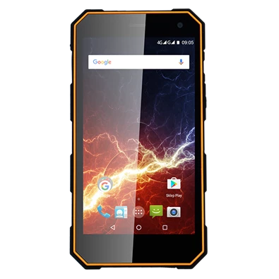 HAMMER ENERGY 2 3/32GB DualSIM kártyafüggetlen okostelefon - fekete/narancs (Android)