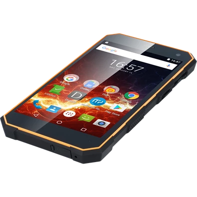 HAMMER ENERGY 2 3/32GB DualSIM kártyafüggetlen okostelefon - fekete/narancs (Android)