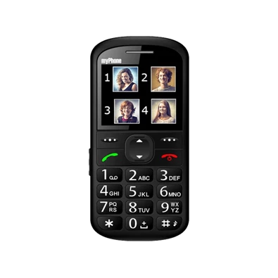 myPhone Halo 2 2,2" fekete mobiltelefon