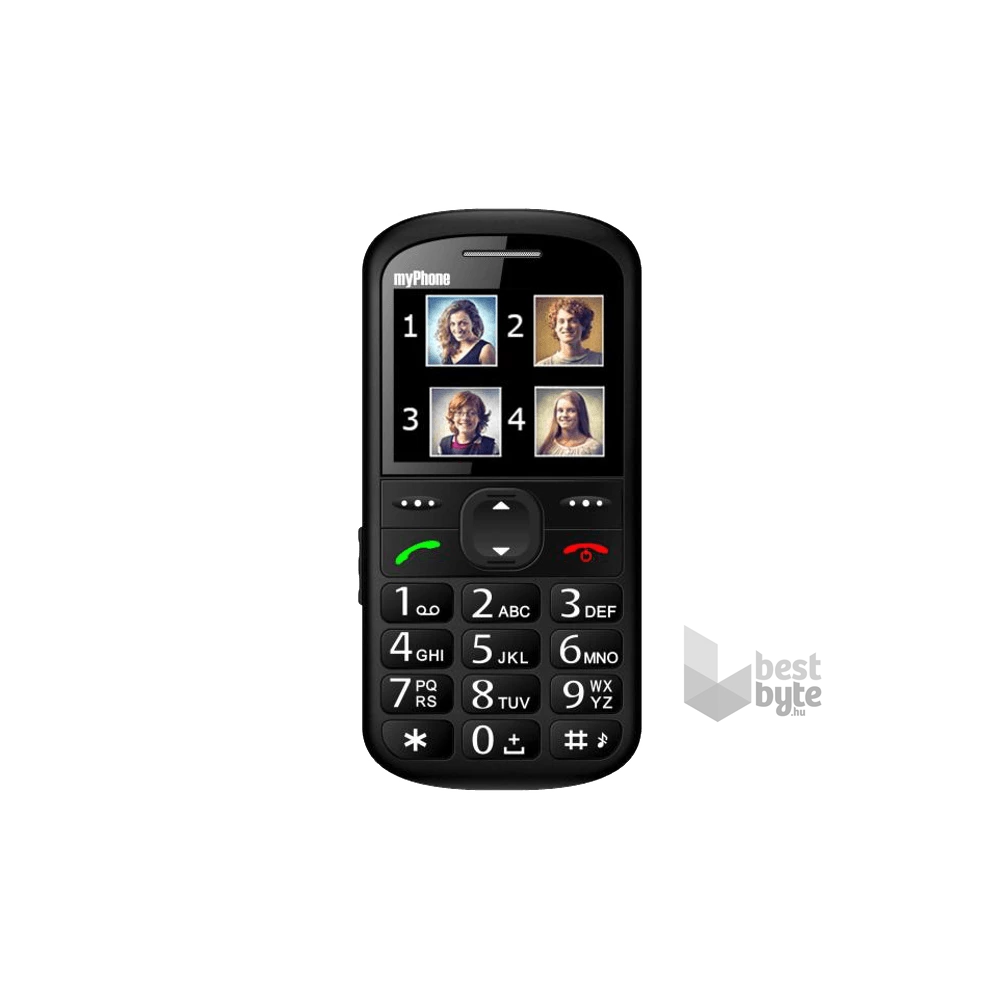 myPhone Halo 2 2,2" fekete mobiltelefon