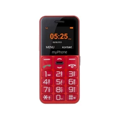 myPhone Halo EASY 1,7" piros mobiltelefon