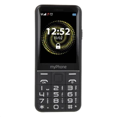 myPhone Halo Q+ 2,8" 3G Dual SIM fekete mobiltelefon