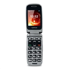 myPhone Rumba 2,4" ezüst mobiltelefon