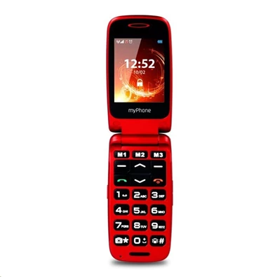 myPhone Rumba 2,4" piros mobiltelefon