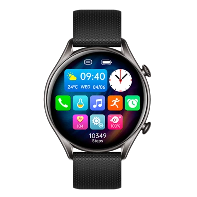 myPhone Watch EL fekete okosóra